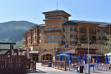 Canyons Village At Park City In Utah Editorial Photography Image Of
