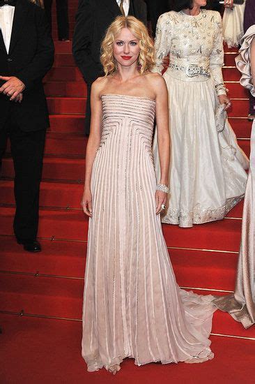 Naomi Watts Looked Column Esque In Her Pale Pink Gucci Gown Celebrity