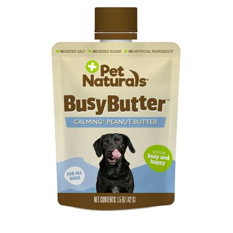 Pet Naturals Busybutter Calming Peanut Butter For Dogs Stress And
