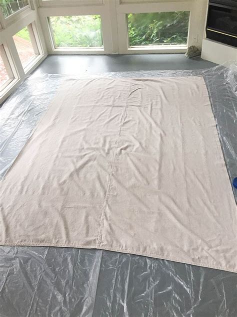 Painted Drop Cloth Rug Diy Artofit