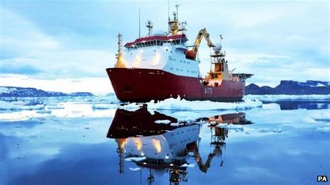 Hms Protector Returns To Portsmouth After Antarctic Voyage Bbc News