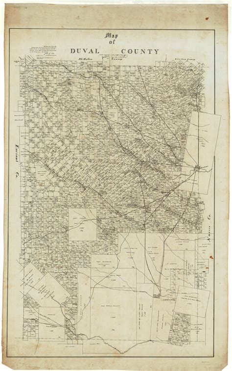 Map Of Duval County 4936 Map Of Duval County General Map Collection