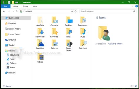 How To Move Libraries Above This Pc In Windows 10
