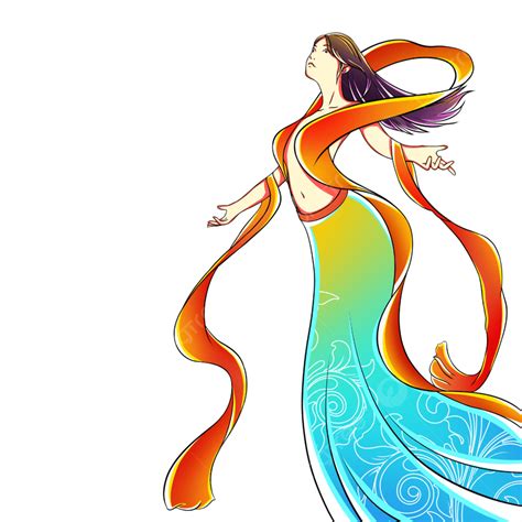 Beauty Clipart Png Images Beautiful Nuwa Chinese Style National Tide