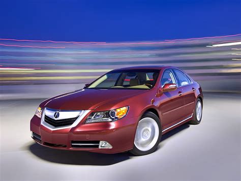 Red Acura Tl Acura Rl Red Front View Cars Style Movement Speed