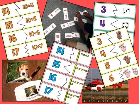 Number Puzzles 0 20 Kinder Math Centers Kindergarten Math