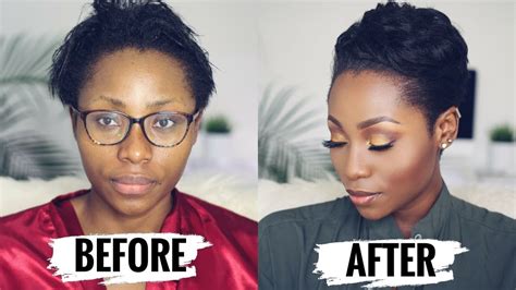 Watch Me Transform How To Style Short Relaxed Hair For Black Women