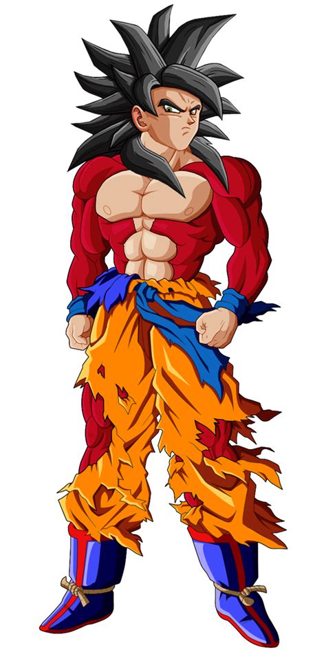 Ssj4 Goku Z By Groxkof On Deviantart Goku Bardock Goku And Vegeta