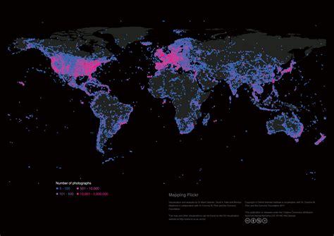 The Flickr Map Of The World Datablog News The Guardian