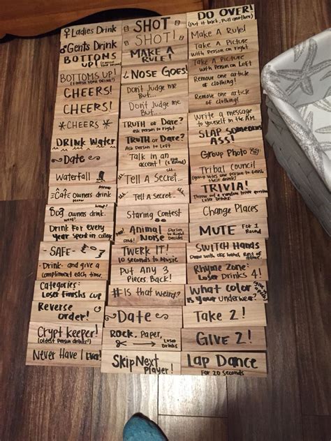 Drinking Jenga Drinking Games For Parties Bachelorette Party