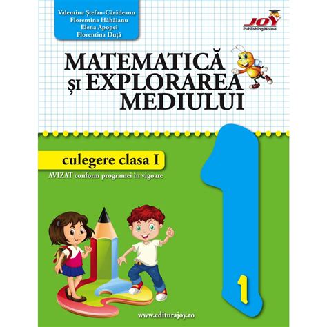 Matematica Si Explorarea Mediului Culegere Clasa I Editurajoyro