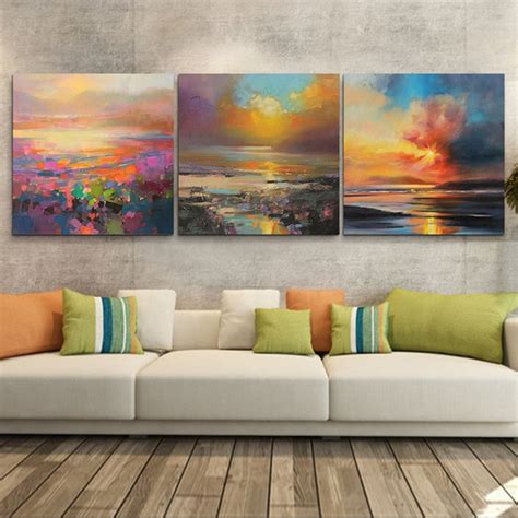 Buy 3 Piece Abstract Wall Art Canvas