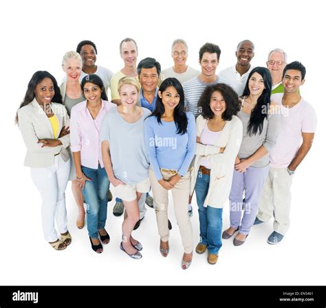 Group Of Casual People Team Collaboration Concept Stock Photo Alamy