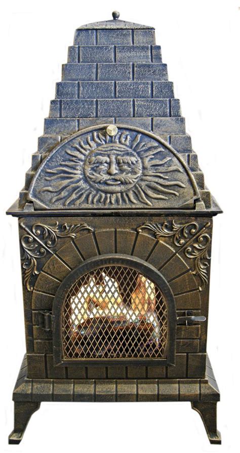 The pyro tower is more than a fire pit. Aztec Allure Chiminea Pizza Oven from ChimineaPizzaOven ...