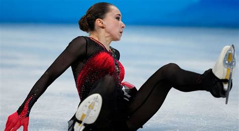 Russian Kamila Valieva Falls Twice Finishes Fourth In Controversial