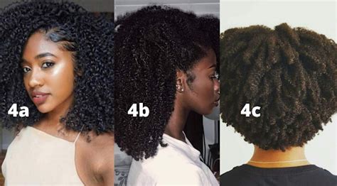 The Differences Between 4a 4b And 4c Hair