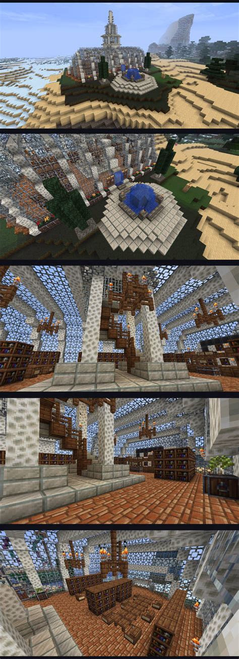 Minecraft Library By Zuperzora89 On Deviantart