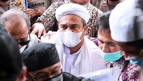 Ini Pesan Imam Besar Fpi Rizieq Shihab Dari Sel Tahanan Times Indonesia