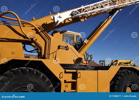 Mobile Construction Crane Royalty Free Stock Photography Image 7538077