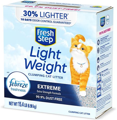 Fresh Step Lightweight Extreme Cat Litter 154 Lb Box