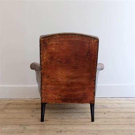 Great savings free delivery / collection on many items. French Leather Reading Chair - Antiques Atlas