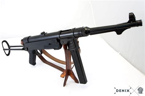 Mp40 Maschinenpistole Deutschland 1940 Maschinenpistole Erster Und