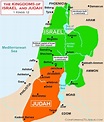 Map Of Divided Kingdom Judah And Israel - Share Map