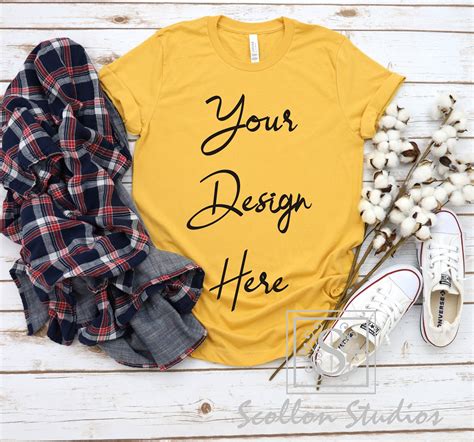 Design Your Own Shirt Bella Canvas Unisex Tee Crew Neck Etsy