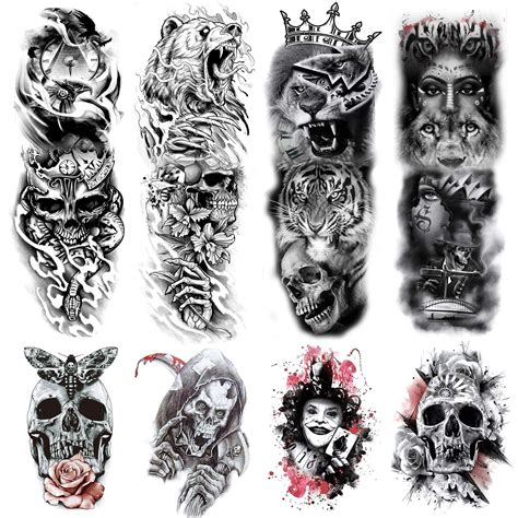 Update More Than 74 Tattoo Skull Sleeve Vn