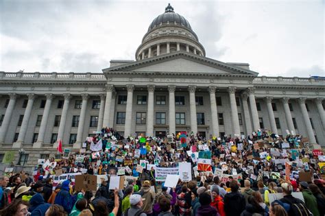 Winter Is Not Coming — Hundreds Of Young Utahns Protest Demand