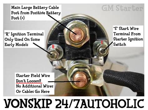 Car Starter Wiring Diagram