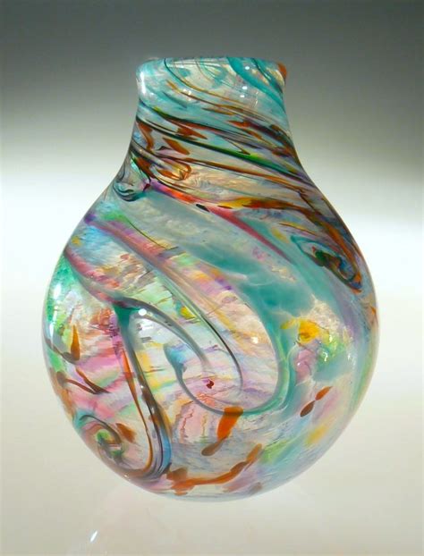 362 Best Hand Blown Art Glass Vases Images On Pinterest Glass Vase