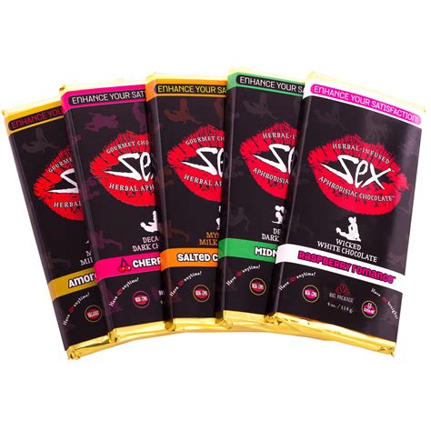 1 gourmet aphrodisiac chocolate bar 4 oz choose your flavor sex chocolate