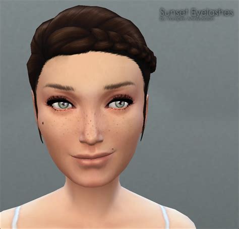 Dawn And Sunset Eyelashes By Vampireaninyosaloh At Mod The Sims Sims 4