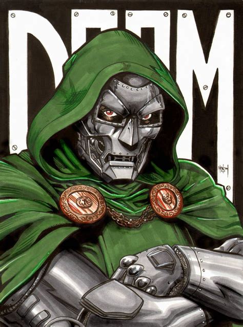 Doom By Eric Henson Doctor Doom Marvel Comic Villains Marvel Villains