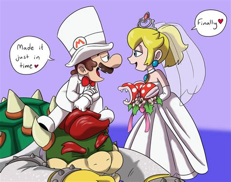 Does Peach Marry Mario
