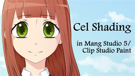 How To Cel Shade A Picture In Manga Studioclip Studio Paint Youtube