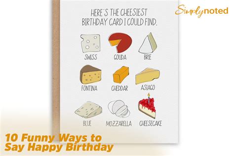 10 Funny Ways To Say Happy Birthday Simplynoted