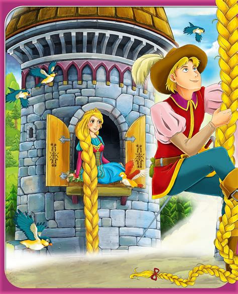 Conto De Fadas Rapunzel