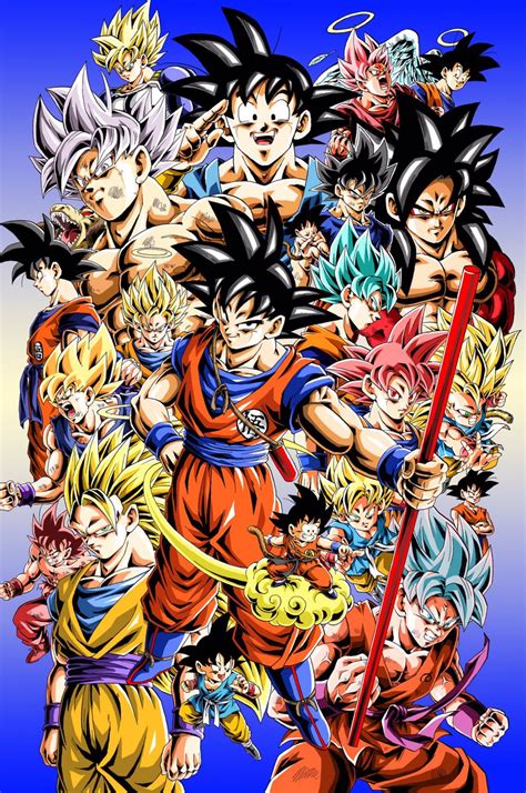 La Ilustración Más Impresionante De Son Goku