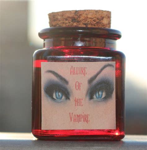 Allure Of The Vampire Sexual Oil Female And Male Vamp Etsy