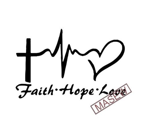 Faith Hope Love Svg Religious Svg Christian Svg