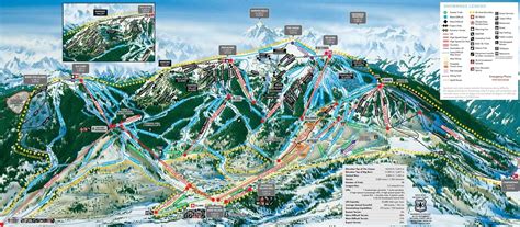 Aspen Ski Resorts Trail Maps Colorado