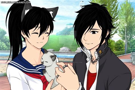 Cute Anime Couple With Neko By Totalanime2580 On Deviantart