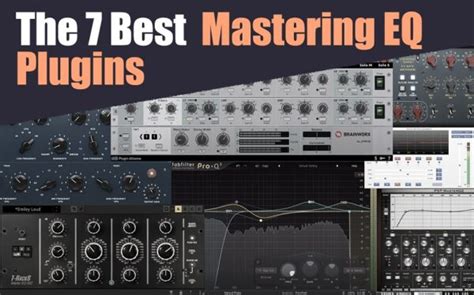 Top 7 Eq Plugins For Mastering In 2024 And Best Free Mastering Eqs