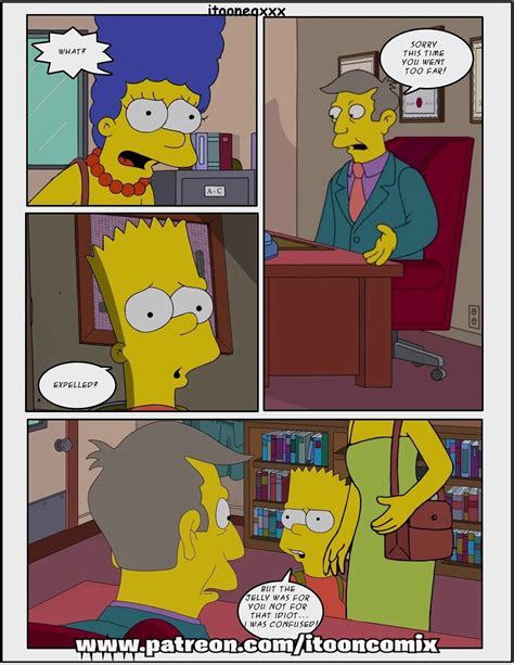 Post 4799497 Bart Simpson Comic Itooneaxxx Marge Simpson Seymour Skinner The Simpsons