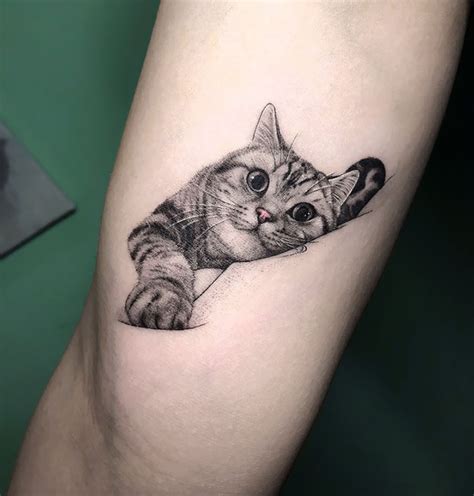 Absolutely Awesome Cat Tattoos In Mysteriousevent Com