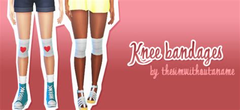My Sims 4 Blog Knee Bandages By Thesimwithoutaname