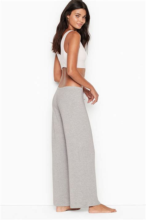 Buy Victoria S Secret Heavenly By Victoria Supersoft Modal Wideleg Pant From The Victoria S