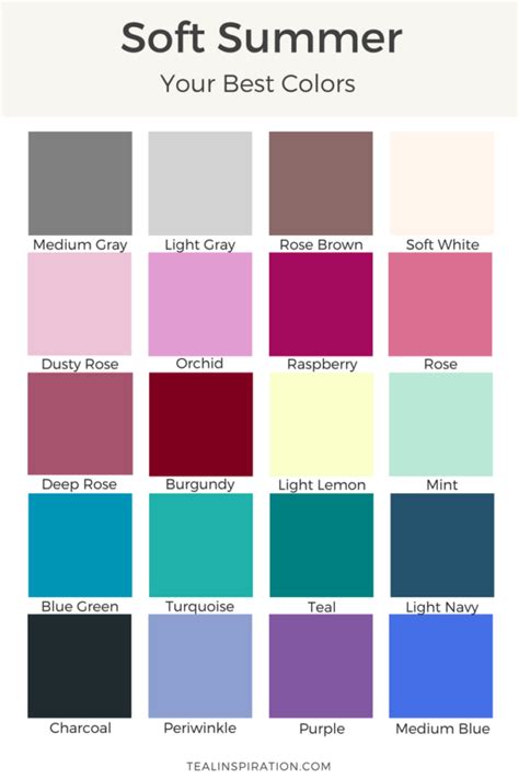 How To Find Your Best Colors Teal Inspiration
